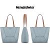 imageMontana West Tote Bag for Women Work Top Handle Handbags and PursesPastel Blue