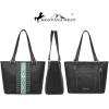 imageMontana West Western Purses for Women Tote Bag Black Boho Large Womens Shoulder Handbags with Matching Wallets Aztec Collection MW1153G8317BKW
