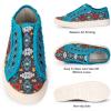 imageMontana West Womens Slip On Sneakers Casual Loafers Rhinestone Walking Shoes Art Ethnics Painted Travel Shoes 900S029BL6