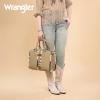 imageMontana West Wrangler Cow Print Tote Bag for Women Western Purse Boho Top Handle Satchel HandbagCow Khaki