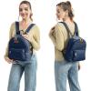imageMontana West x Wrangler Backpack Purse for Women Quilted Backpack for Casual Travel TripNavy