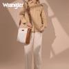 imageWrangler Large Crossbody Bag for Women Vegan Leather Cross Body Purse with Guitar StrapBeige Brown