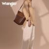 imageWrangler Large Crossbody Bag for Women Vegan Leather Cross Body Purse with Guitar StrapChocolate Coffee