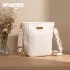 imageWrangler Large Crossbody Bag for Women Vegan Leather Cross Body Purse with Guitar StrapCream Beige