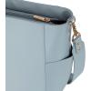 imageWrangler Large Crossbody Bag for Women Vegan Leather Cross Body Purse with Guitar StrapPastel Blue