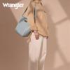 imageWrangler Large Crossbody Bag for Women Vegan Leather Cross Body Purse with Guitar StrapPastel Blue