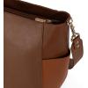imageWrangler Large Crossbody Bag for Women Vegan Leather Cross Body Purse with Guitar StrapSaddle Brown