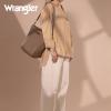 imageWrangler Large Crossbody Bag for Women Vegan Leather Cross Body Purse with Guitar StrapStarfish Khaki