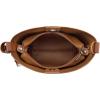 imageWrangler Large Crossbody Purse for Women Cross Body Bag with ScarvesSaddle Brown