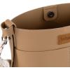 imageWrangler Large Crossbody Purse for Women Cross Body Bag with ScarvesWhite Khaki