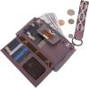 imageWrangler Wristlet Wallets for Women Western Clutch Purse Rfid Wallet Womens3artistpastel Purple