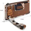 imageWrangler Wristlet Wallets for Women Western Clutch Purse Rfid Wallet WomensArtistcow Brown