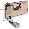 imageWrangler Wristlet Wallets for Women Western Clutch Purse Rfid Wallet WomensArtistcow Tan