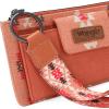 imageWrangler Wristlet Wallets for Women Western Clutch Purse Rfid Wallet WomensArtistflush Orange