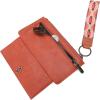 imageWrangler Wristlet Wallets for Women Western Clutch Purse Rfid Wallet WomensArtistflush Orange