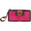 imageWrangler Wristlet Wallets for Women Western Clutch Purse Rfid Wallet WomensArtistpink Yarrow