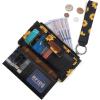 imageWrangler Wristlet Wallets for Women Western Clutch Purse Rfid Wallet WomensArtistsunflower Black