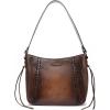 imageMontana West Genuine Leather Purses for Women WesternWhipstitch Tote Bag for Ladies Vintage Top Handle Bag
