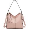 imageMontana West Hobo Bag for Women Crossbody Purse and Handbags Ladies Chic Shoulder BagsLight Pink