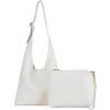 imageMontana West Hobo Bags Purse for Women Ultra Soft Foldable Shoulder Slouchy Handbags with Cosmetic bagClassicbeige