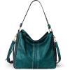 imageMontana West Hobo Handbag for Women Large Purses and HandbagsMetalic Turquoise