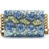 imageMontana West Quilted Handbags for Women Crossbody Bags Trendy Small Purses and Top Handle HandbagsSnake Print Blue