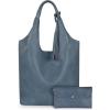 imageMontana West Slouchy Hobo Bags for Women Soft Designer Shoulder Purses Ladies Top Handle HandbagDenim Jean079