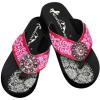 imageMontana West Womens Platform Flip Flop Comfortable outdoor Wedge FlipFlops Athletic Walking Thong Slippers SE95001 PK9