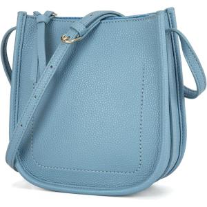 imageMontana West Crossbody Bags for Women Multi Pocket Cross Body Bag Purses with Adjustable StrapJean Blue