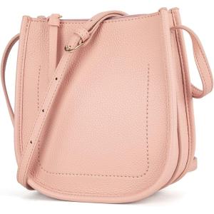 imageMontana West Crossbody Bags for Women Multi Pocket Cross Body Bag Purses with Adjustable StrapPink