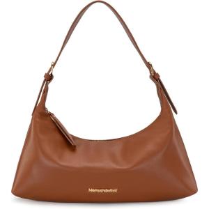 imageMontana West MEDIUM Shoulder Purses for Women Crescent Hobo Bags Trendy Purses073brown