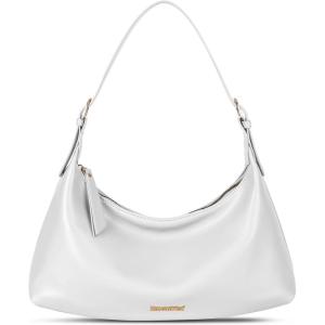 imageMontana West MEDIUM Shoulder Purses for Women Crescent Hobo Bags Trendy Purses073white