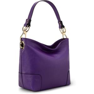 imageMontana West Medium Hobo Bags for Women Top Handle Satchel Shoulder Purse Bucket HandbagSpecialpurple
