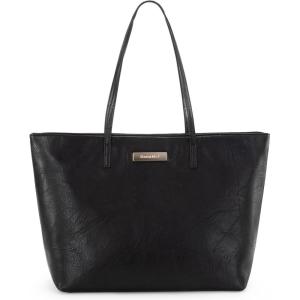 imageMontana West Medium Tote Bags for Women Shoulder Handbag with Zipper Lightweight Everyday Purse for Work Travel or ShoppingBlack