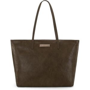 imageMontana West Medium Tote Bags for Women Shoulder Handbag with Zipper Lightweight Everyday Purse for Work Travel or ShoppingGreen Dark