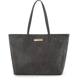 imageMontana West Medium Tote Bags for Women Shoulder Handbag with Zipper Lightweight Everyday Purse for Work Travel or ShoppingGrey