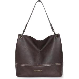 imageMontana West Purses for Women Hobo Shoulder Handbags with ZipperAcoffee