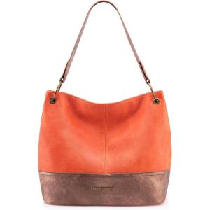 imageMontana West Purses for Women Hobo Shoulder Handbags with ZipperAorangeBroze