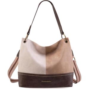 imageMontana West Purses for Women Hobo Shoulder Handbags with ZipperCrossbodybeige