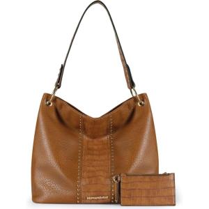 imageMontana West Purses for Women Hobo Shoulder Handbags with ZipperZbrownCroco