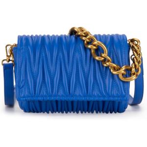 imageMontana West Quilted Handbags for Women Crossbody Bags Trendy Small Purses and Top Handle HandbagsRoyalblue