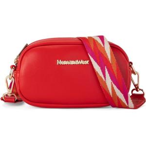 imageMontana West Small Crossbody Bags for Women Snapshot Camera Pouch Mini Crossbody PurseCrimson Red