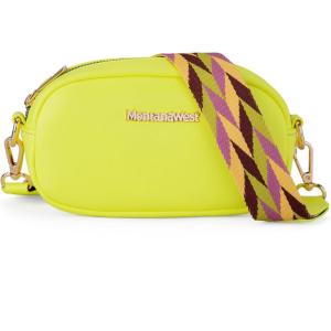 imageMontana West Small Crossbody Bags for Women Snapshot Camera Pouch Mini Crossbody PurseFluorescent Yellow