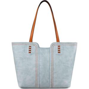 imageMontana West Tote Bag for Women Top Handle Satchel PursePastel Blue