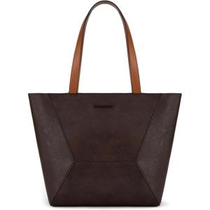 imageMontana West Tote Bag for Women Work Top Handle Handbags and PursesDark Coffee