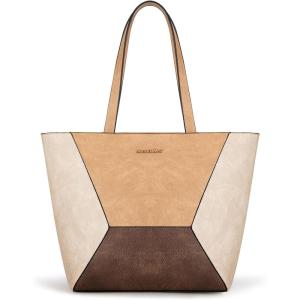 imageMontana West Tote Bag for Women Work Top Handle Handbags and PursesThree Chocolate