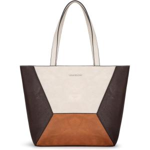 imageMontana West Tote Bag for Women Work Top Handle Handbags and PursesThree Chocolate B