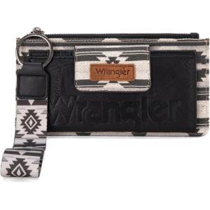 imageWrangler Wristlet Wallets for Women Western Clutch Purse Rfid Wallet WomensArtistPirate Black