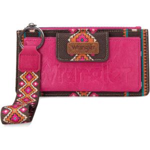 imageWrangler Wristlet Wallets for Women Western Clutch Purse Rfid Wallet WomensArtistpink Yarrow