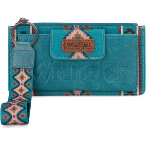 imageWrangler Wristlet Wallets for Women Western Clutch Purse Rfid Wallet WomensArtistturquoise